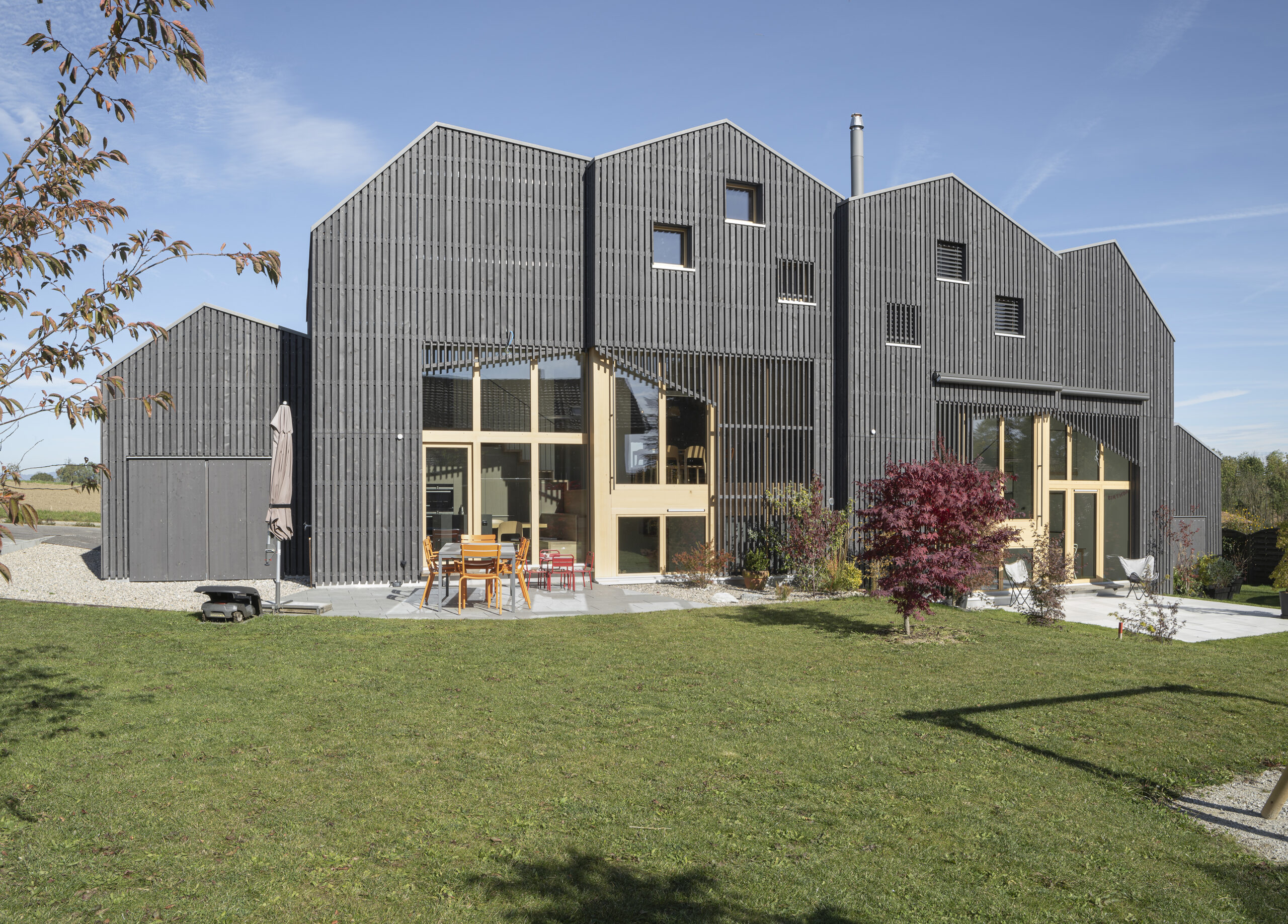 veralugroupe, veraluplast, villas jumelles, fenetres et portes PVC, oulens